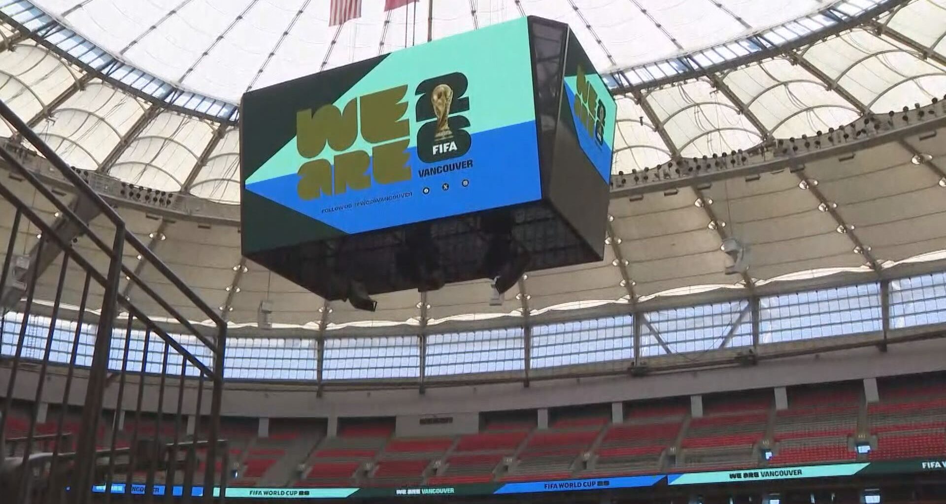 Where's the hype 100 days from Vancouver hosting World Cup matches?