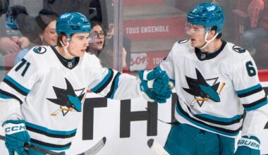 San Jose Sharks superstar Macklin Celebrini burns Montreal Canadiens for second time in under two weeks
