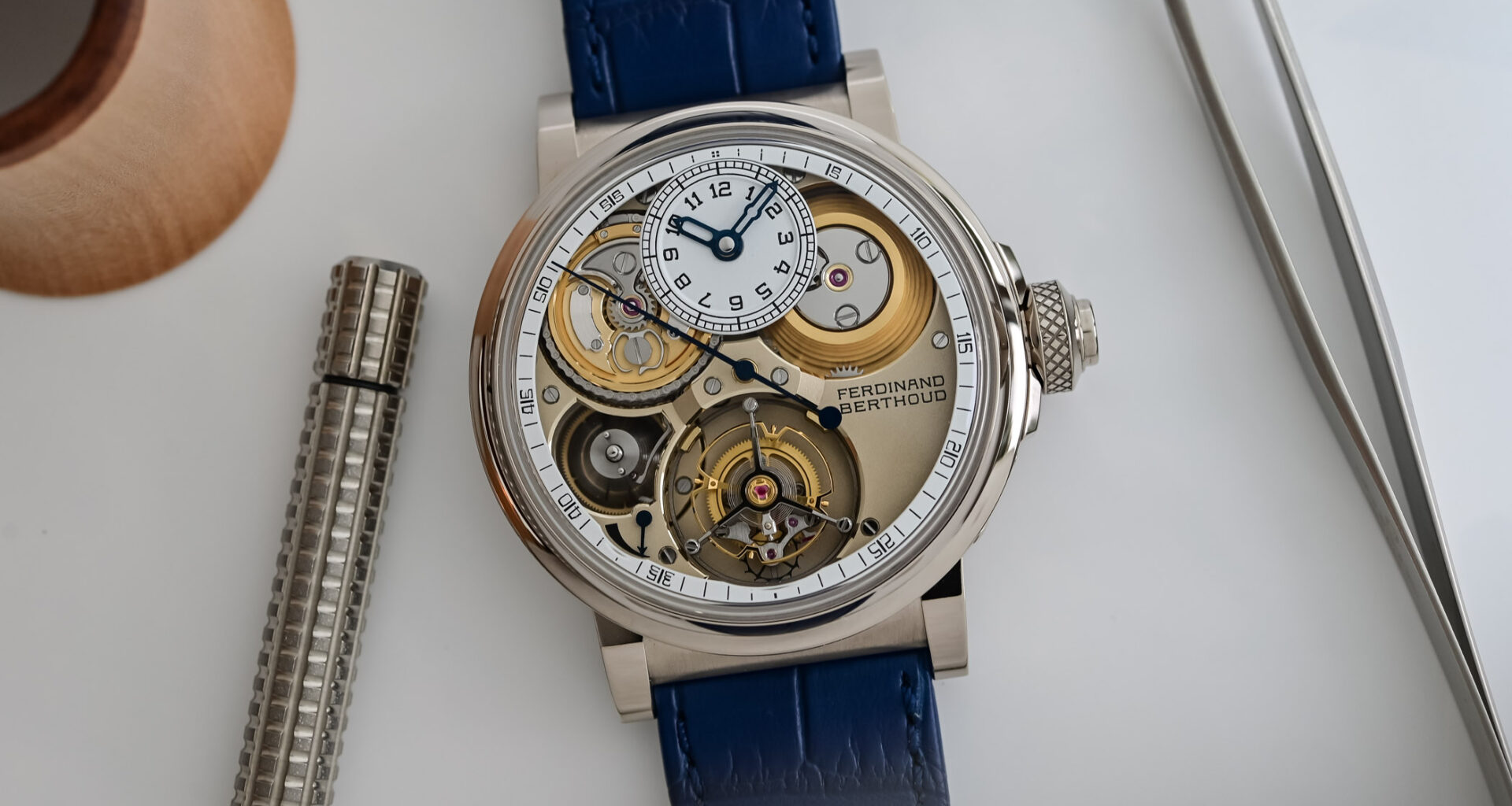 The new Ferdinand Berthoud Mesure du Temps 1787 Chronometre FB 2TV