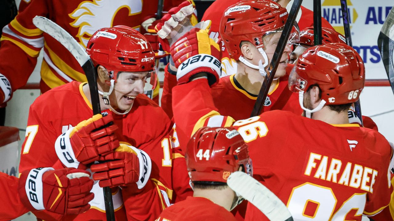Flames beat Kings in shootout to extend win streak to four games