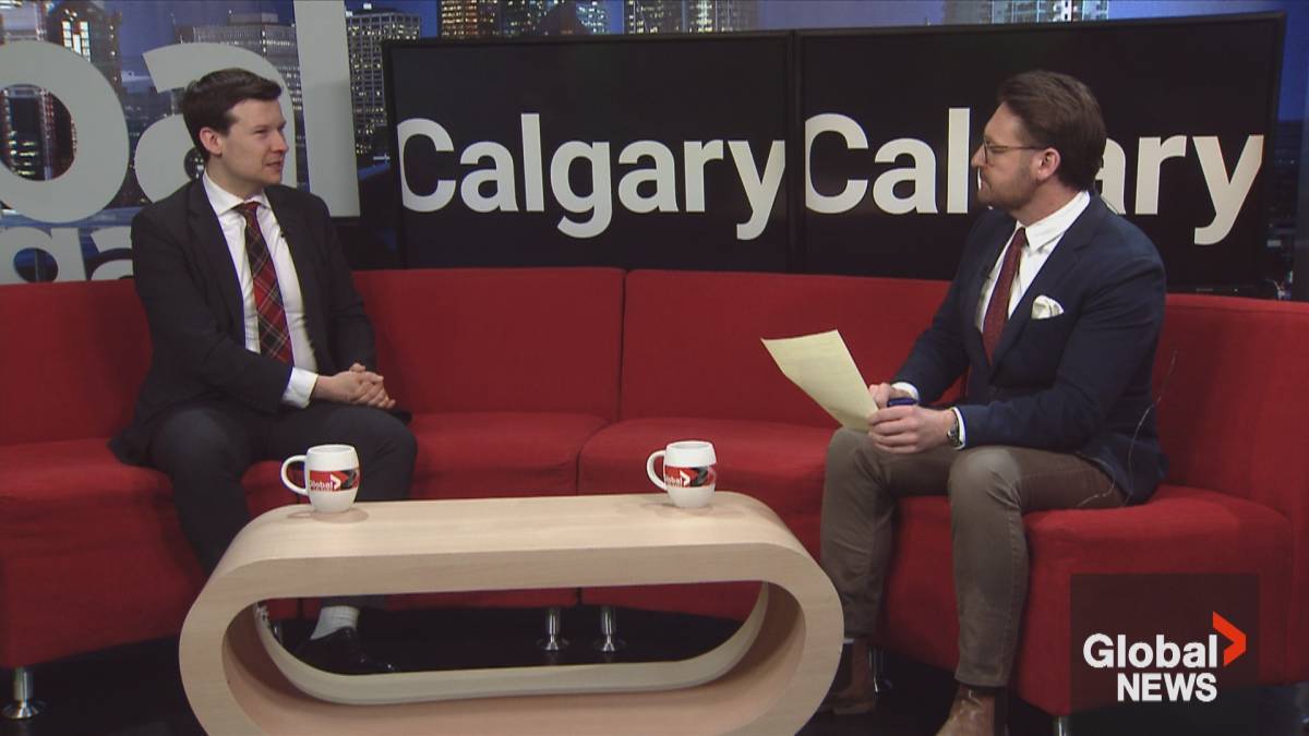 Click to play video: 'Calgary Mayor Jeromy Farkas on city water restrictions due to reinforcement of Bearspaw South Feeder Main'