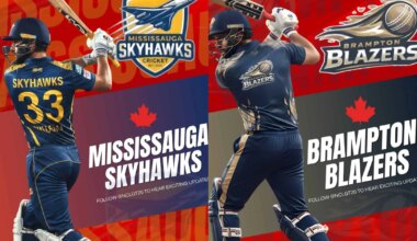 New teams announced for Mississauga and Brampton for return of GT20 cricket tournament to GTA