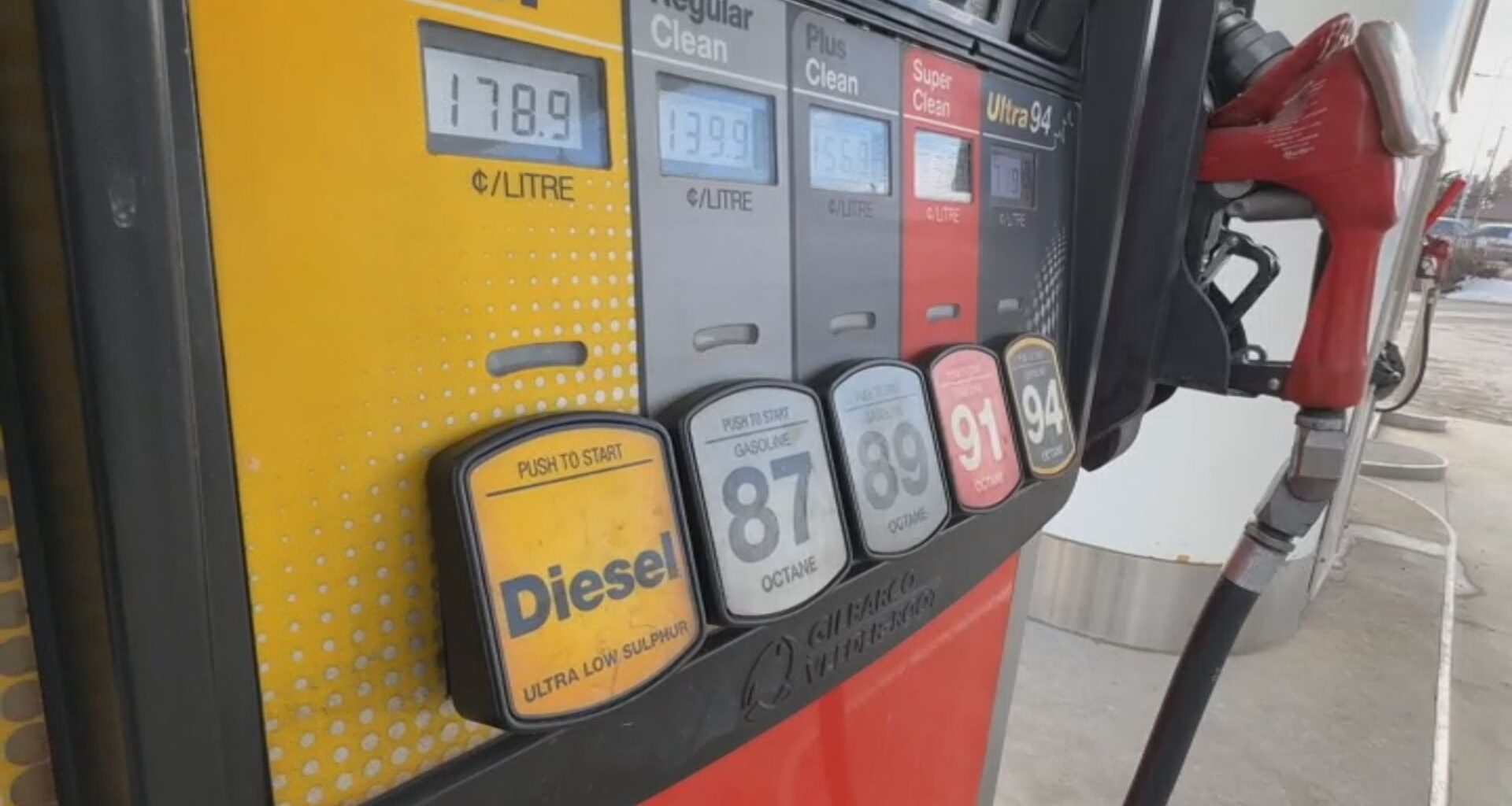 Calgary gas prices see steep climb as oil surges past $90 USD