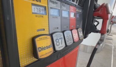 Calgary gas prices see steep climb as oil surges past $90 USD