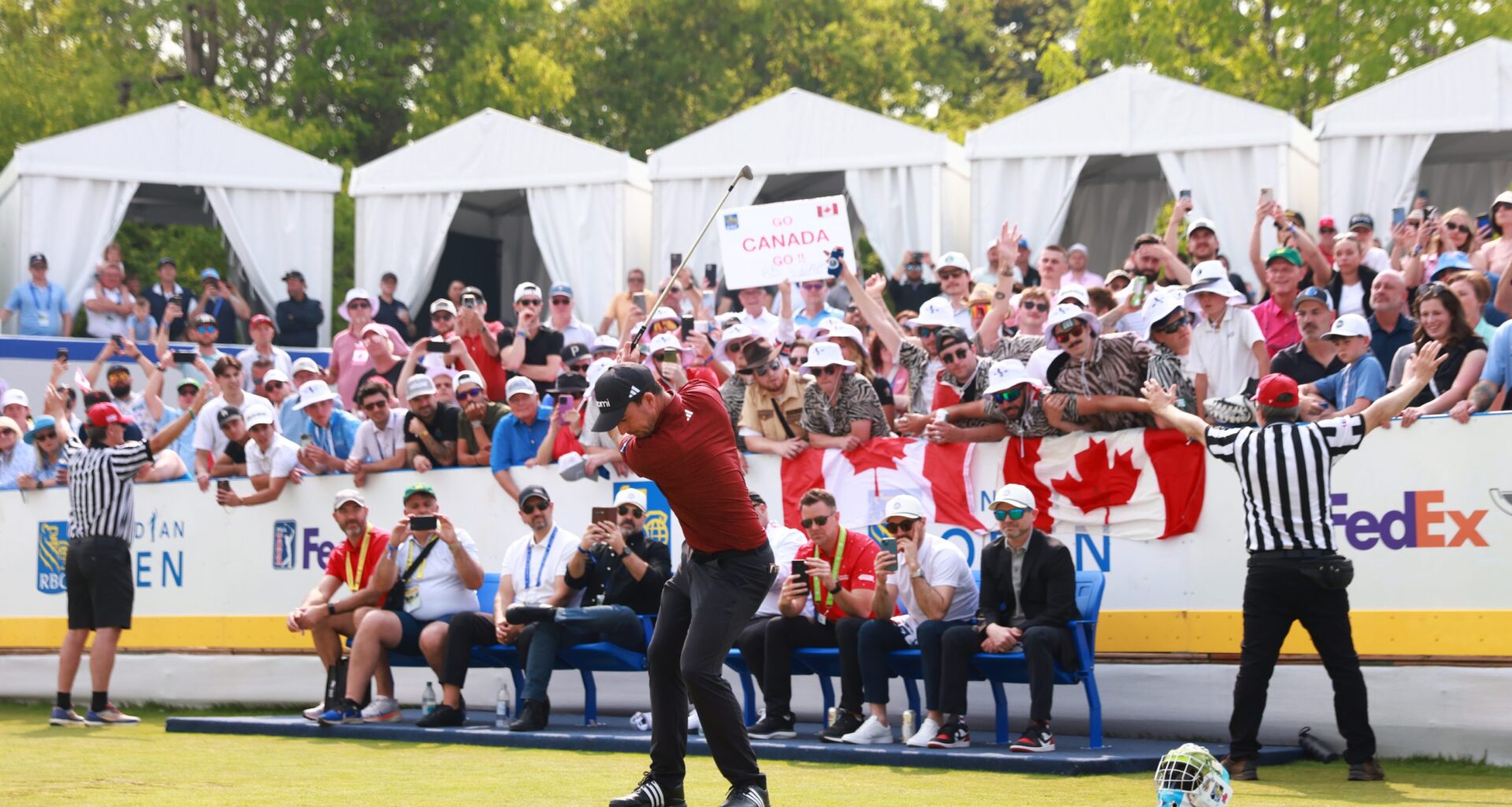 Witnessing history as a golf tournament volunteer