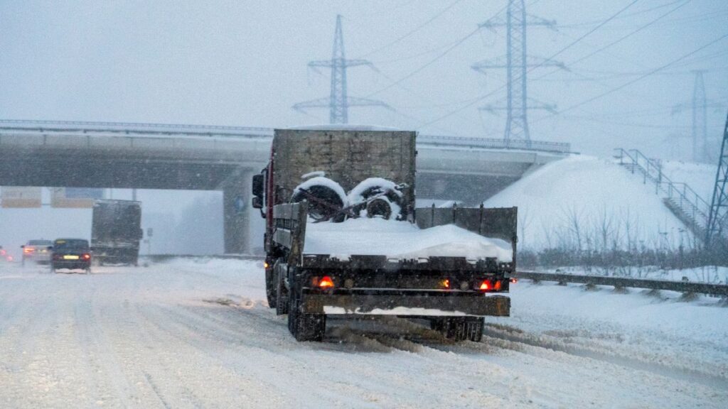 Ice storm over Montreal this week—30 mm of freezing rain
