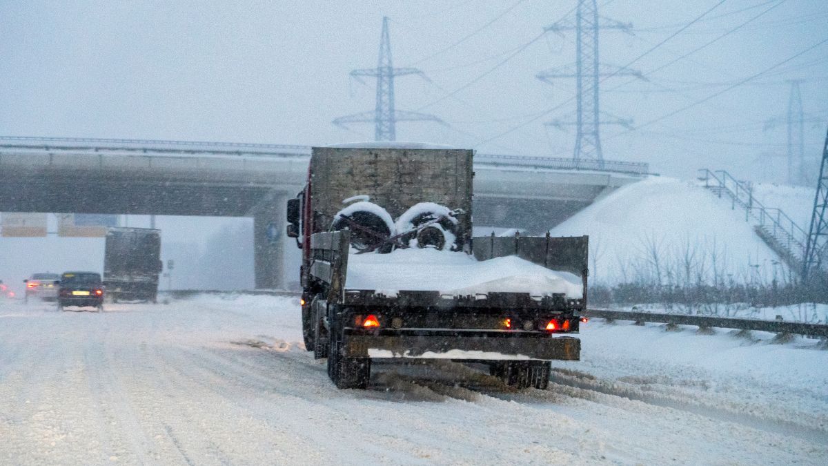Ice storm over Montreal this week