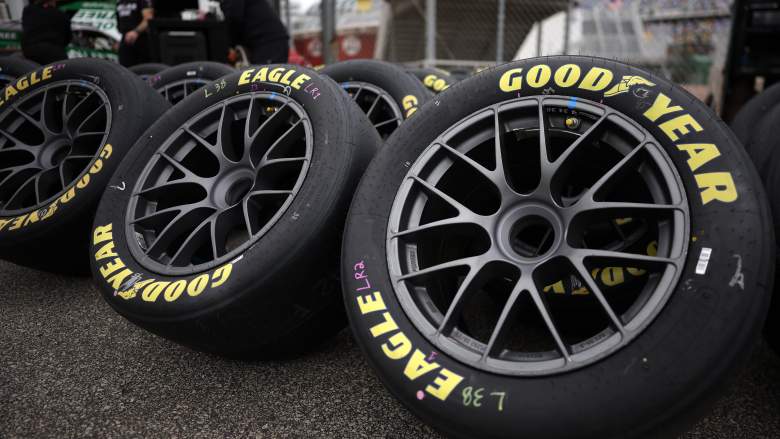 NASCAR Darlington package Goodyear tires during race weekend