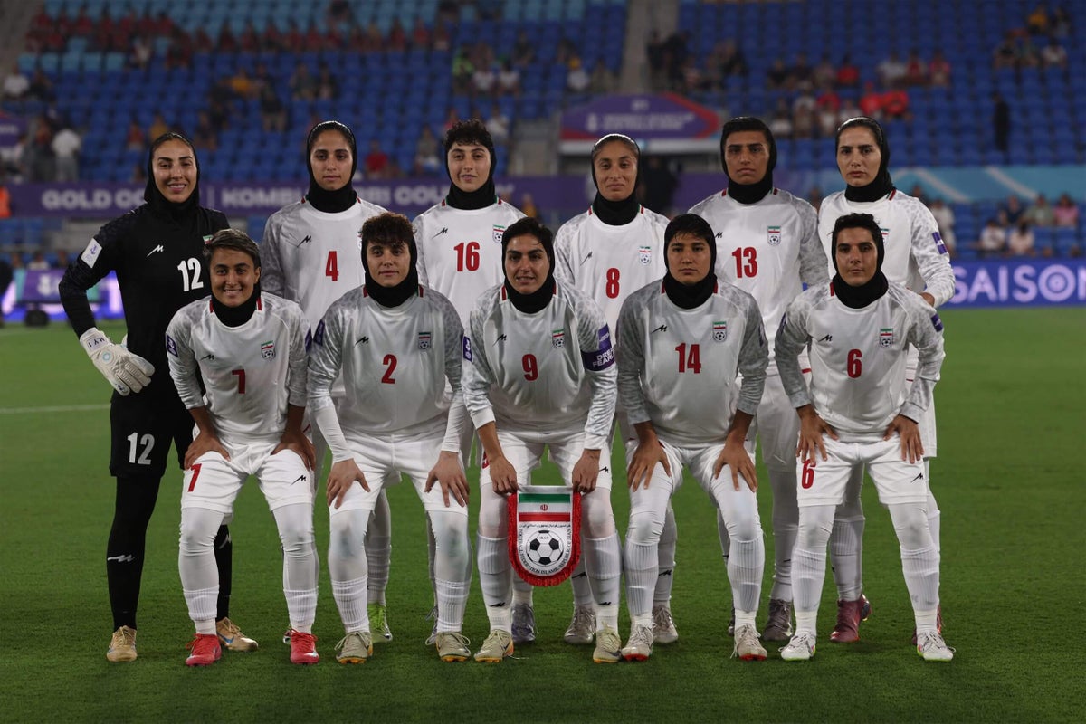 Iranian women’s soccer team labelled ‘wartime traitors’ by state TV after anthem silence