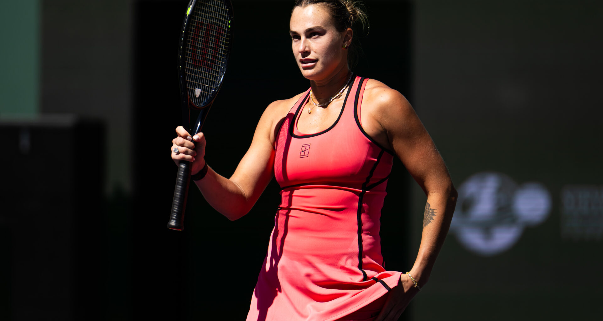 Stellar serving propels Sabalenka past Osaka, into Indian Wells quarters