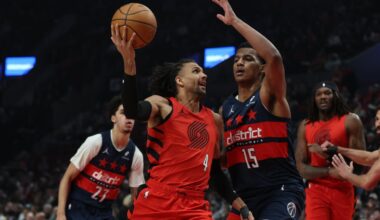 Portland Trail Blazers beat Washington Wizards 123-88 – NBC4 Washington