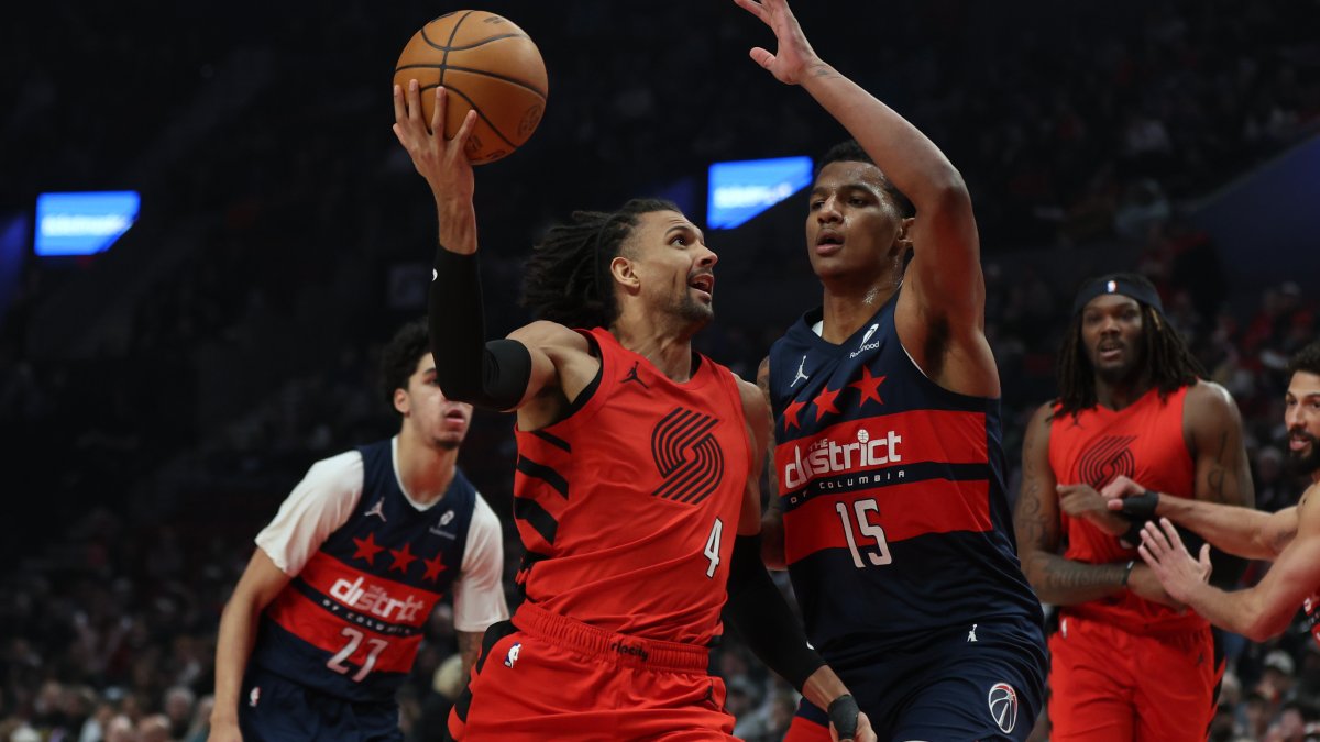 Portland Trail Blazers beat Washington Wizards 123-88 – NBC4 Washington