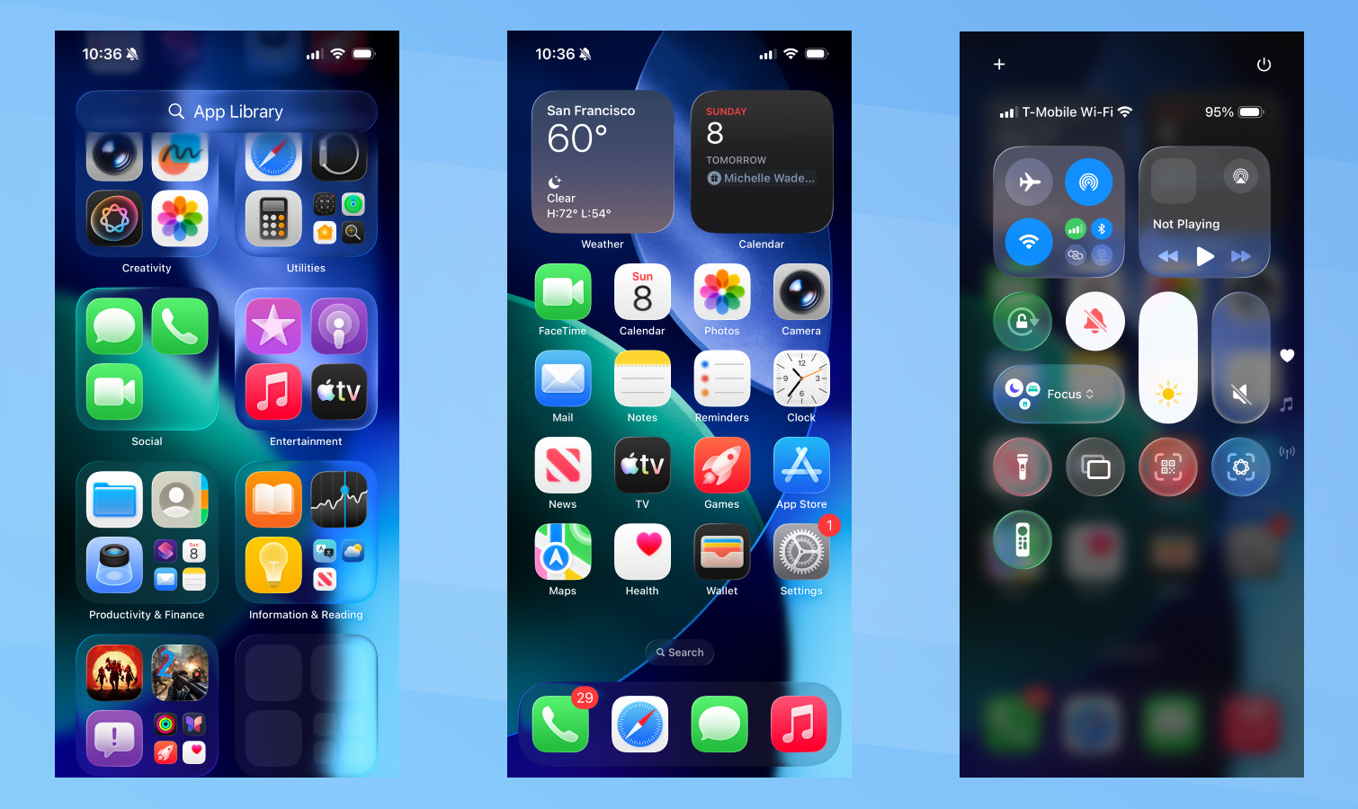 iPhone 17e review screenshots.