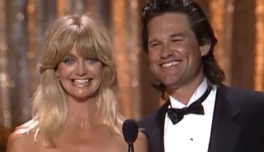 Kurt Russell, Goldie Hawn came up with Oscars proposal bit in shower together