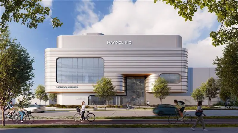 Rendering of the Grainger Building