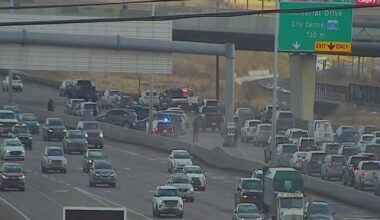 Stolen vehicle chase ends in multi‑car crash on Deerfoot Trail