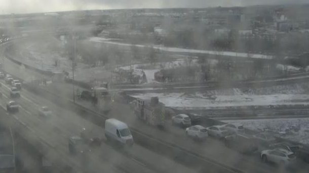 Hurt driver allegedly attacks firefighter responding to Deerfoot crash