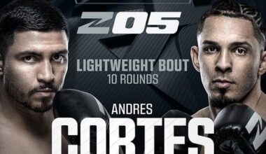 Zuffa Boxing 5 Headliner Revealed