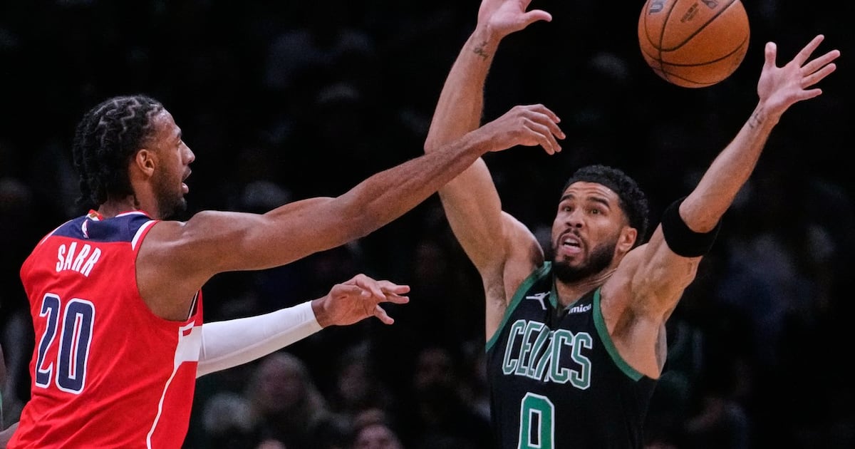 Jayson Tatum, Boston Celtics hand Washington Wizards their 11th straight loss