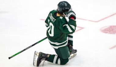 Why Hayden Stavroff should be at the top of the Canucks’ list of NCAA targets