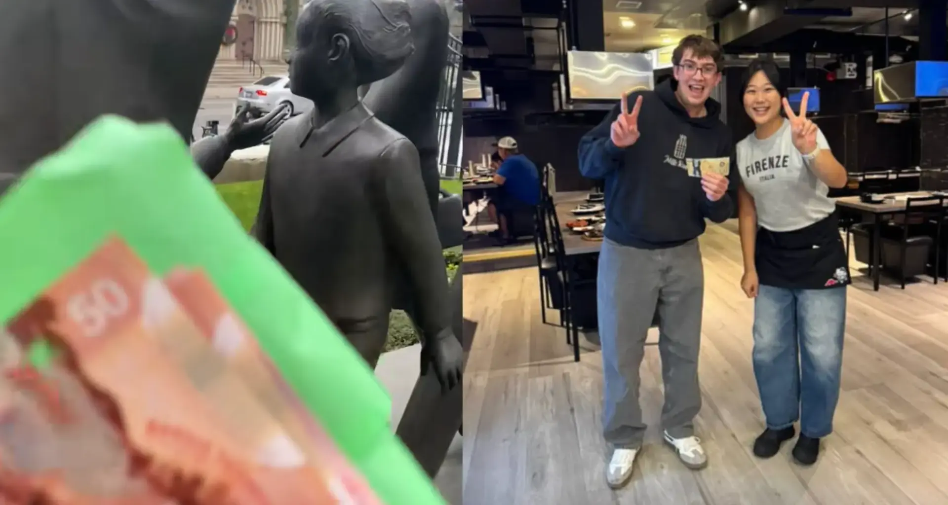 These two Toronto creators are paying it forward by hiding money for strangers to find