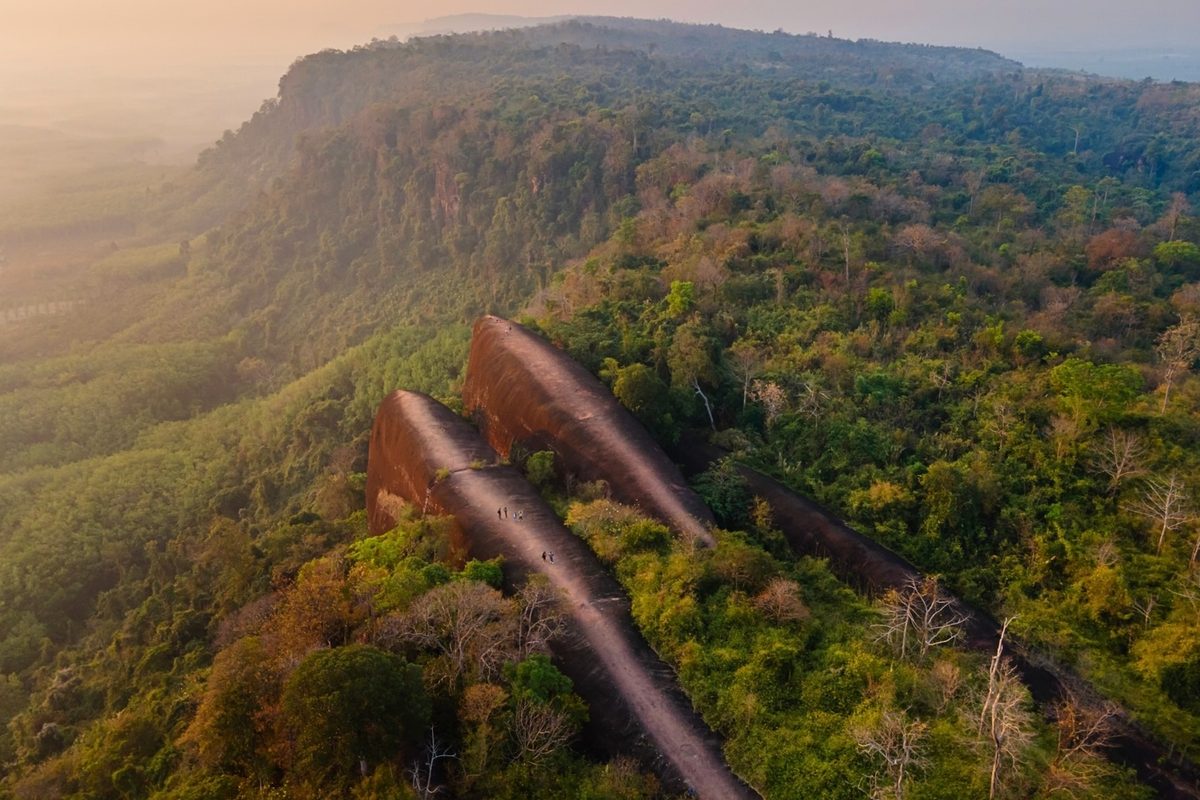 Hin Sam Wan (Three Whale Rock) in Thailand