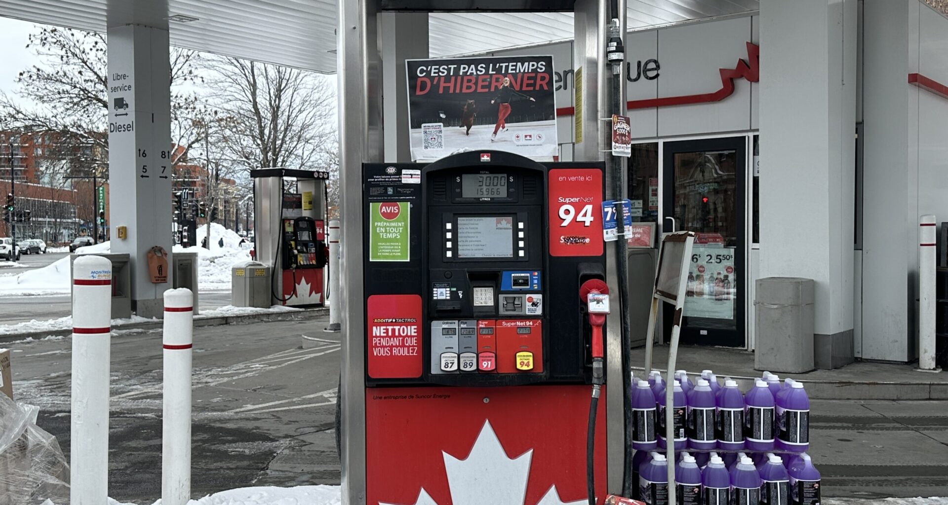 Gas prices in Montreal inching $2 a litre amid the Middle East conflict
