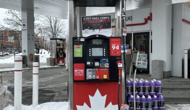 Gas prices in Montreal inching $2 a litre amid the Middle East conflict