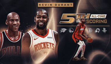 Recap: LeBron James, Kevin Durant make history to lead 10-game Saturday