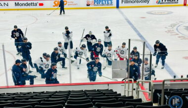 Winnipeg Jets Practice Report – Illegal Curve Hockey