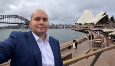 Frank flies the flag for Isle of Man e-gaming in Australia