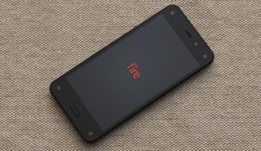 Amazon's Fire Phone from 2014.