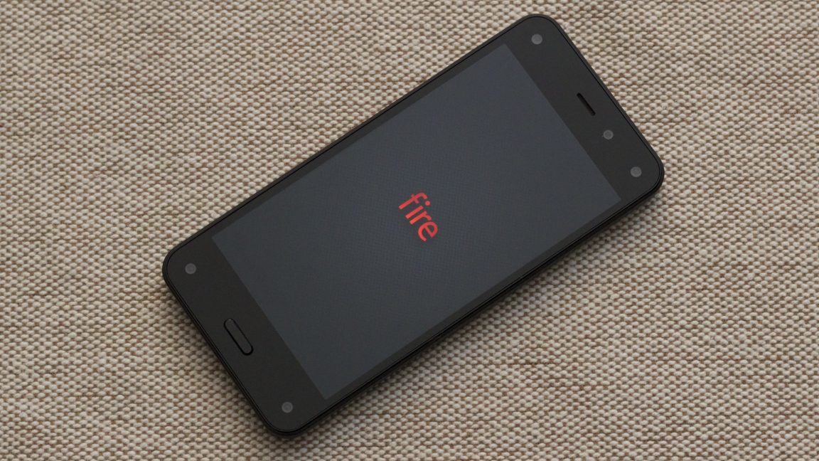 Amazon's Fire Phone from 2014.