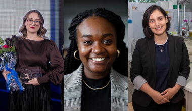 From left: Jana Radosavljevic, Ebonee Lennord, and Zeinab Hosseinidoust