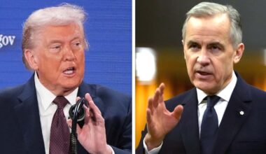 Trump refers to PM Carney as 'future Governor of Canada'