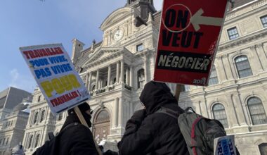 Montreal blue-collar workers to strike for 3 days in April