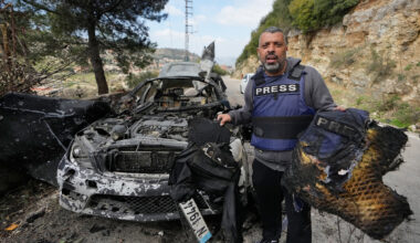 Israeli strike on media car targets, kills 3 journalists in south Lebanon