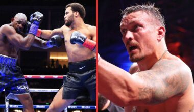 Dillian Whyte sums up Moses Itauma’s chances of beating Oleksandr Usyk