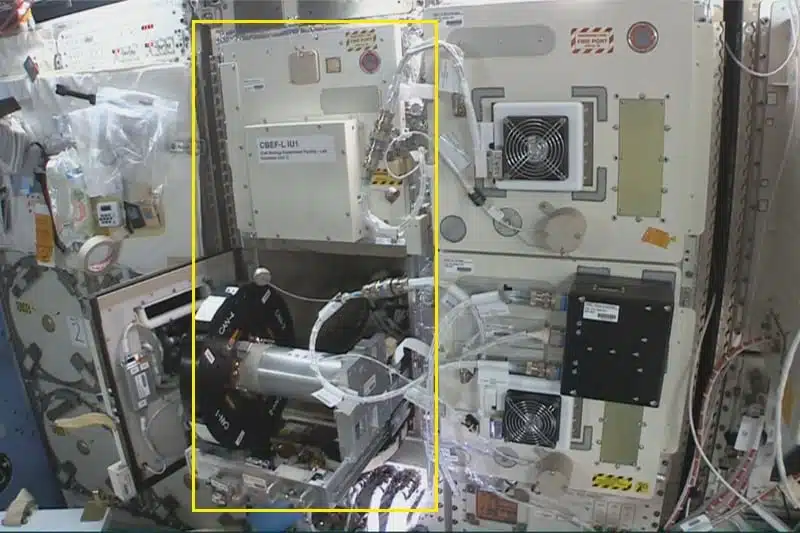 Jaxa's Cell Biology Experiment Facility Hosted Experiments Using A Centrifuge To Generate Artificial Gravity.