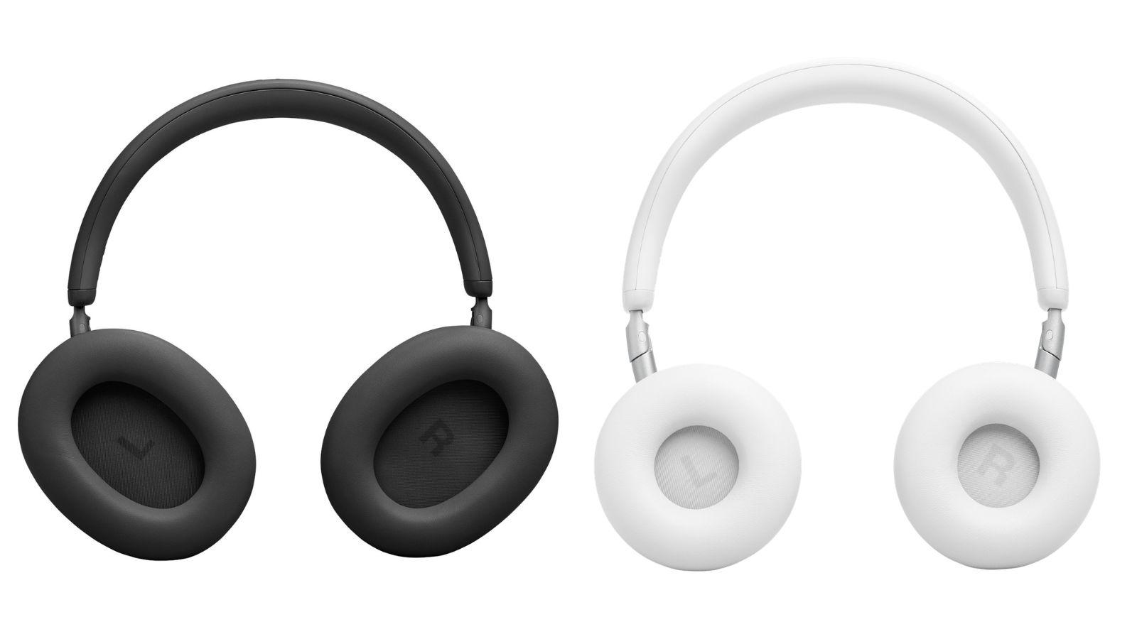 Stock images of the JBL Live 780NC and Live 680NC headphones.