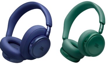 Stock images of the JBL Live 780NC and Live 680NC headphones.