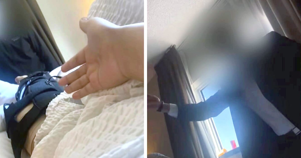 Manitoba hotel chain fires employee captured on video forcing family from room - CTV News