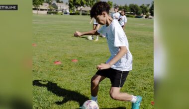 12-year-old soccer player dies after collapsing at practice