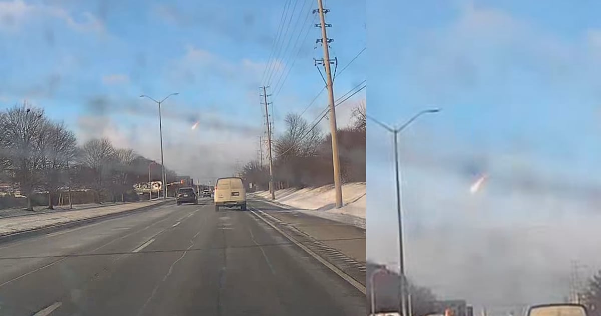 WATCH: Rare daytime fireball meteor seen in Mississauga - CTV News