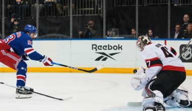 Senators hold Rangers to fewest shots by an NHL team since 2003