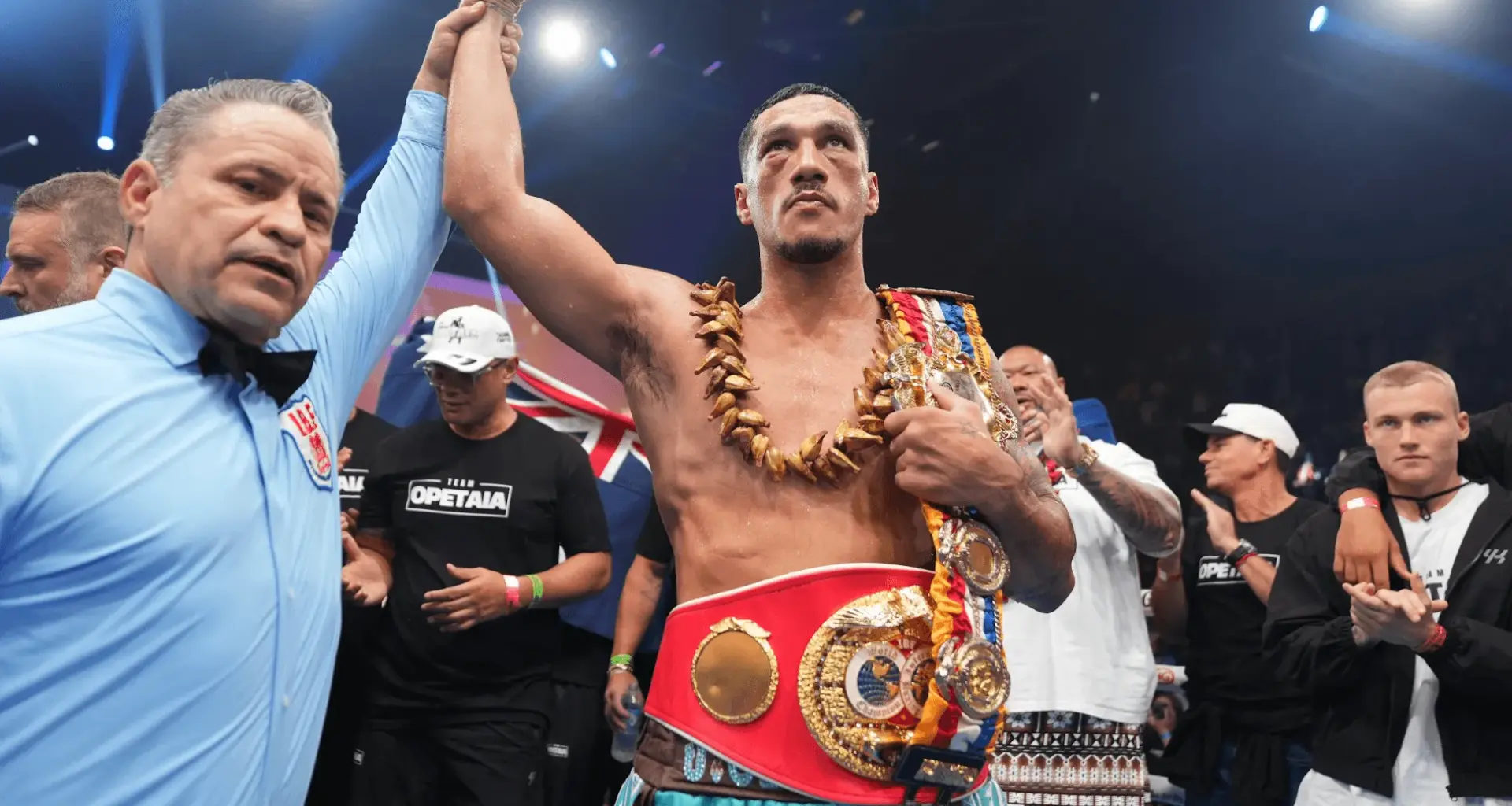 Jai Opetaia makes his Zuffa Boxing debut