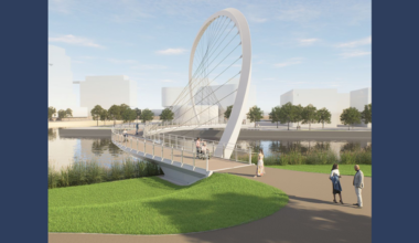 Striking ‘S’ shaped design unveiled for Toronto’s Keating Channel Pedestrian Bridge