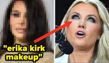 The Internet Is Accusing Kim Kardashian Of Switching To "Erika Kirk Makeup" - BuzzFeed