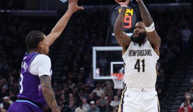 New Orleans Pelicans beat Utah Jazz for fourth straight win after Williamson leaves game with ankle injury