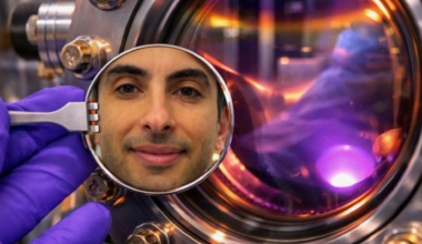 New Cambridge computer chip material could slash AI energy use.